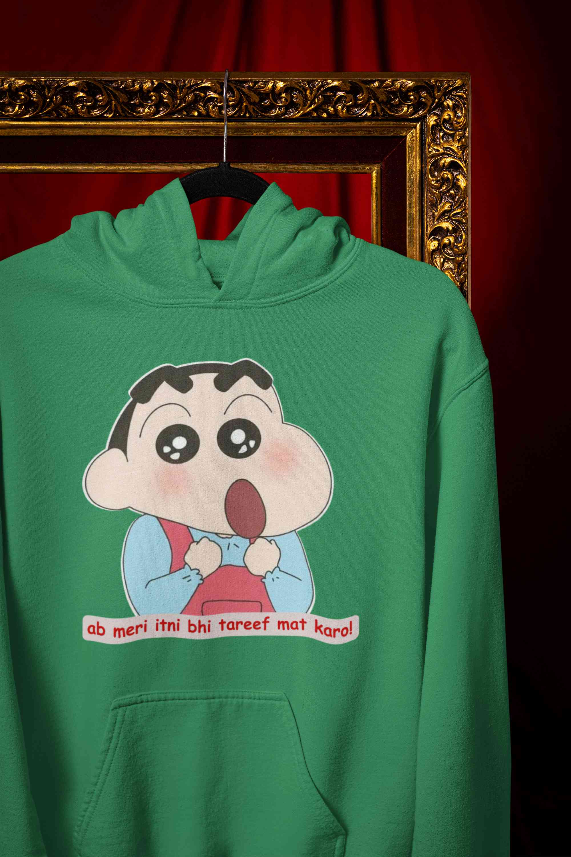 Itni Tareef Cartoon Funny Memes Hoodies for Women-FunkyTeesClub