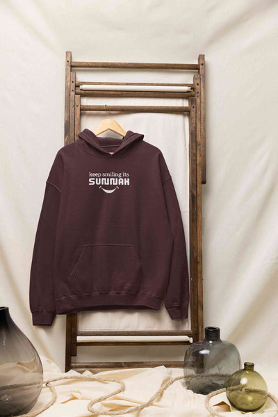 Keep Smiling Its Sunnah Men Hoodies-FunkyTeesClub