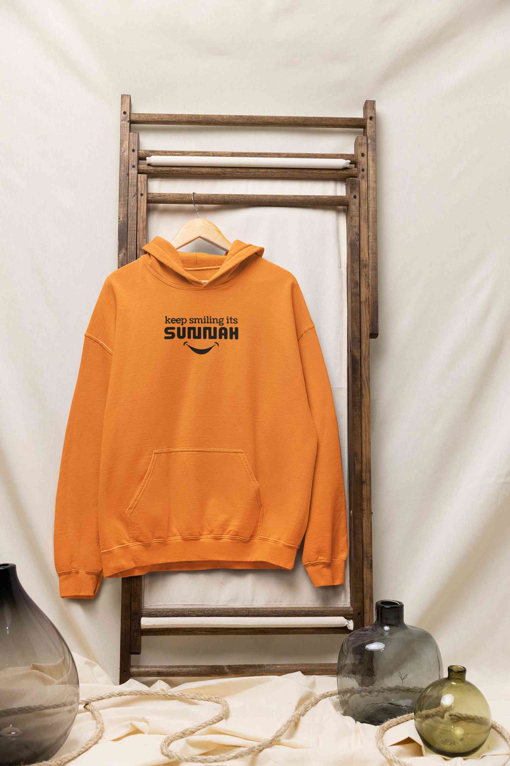 Keep Smiling Its Sunnah Hoodies for Women-FunkyTeesClub