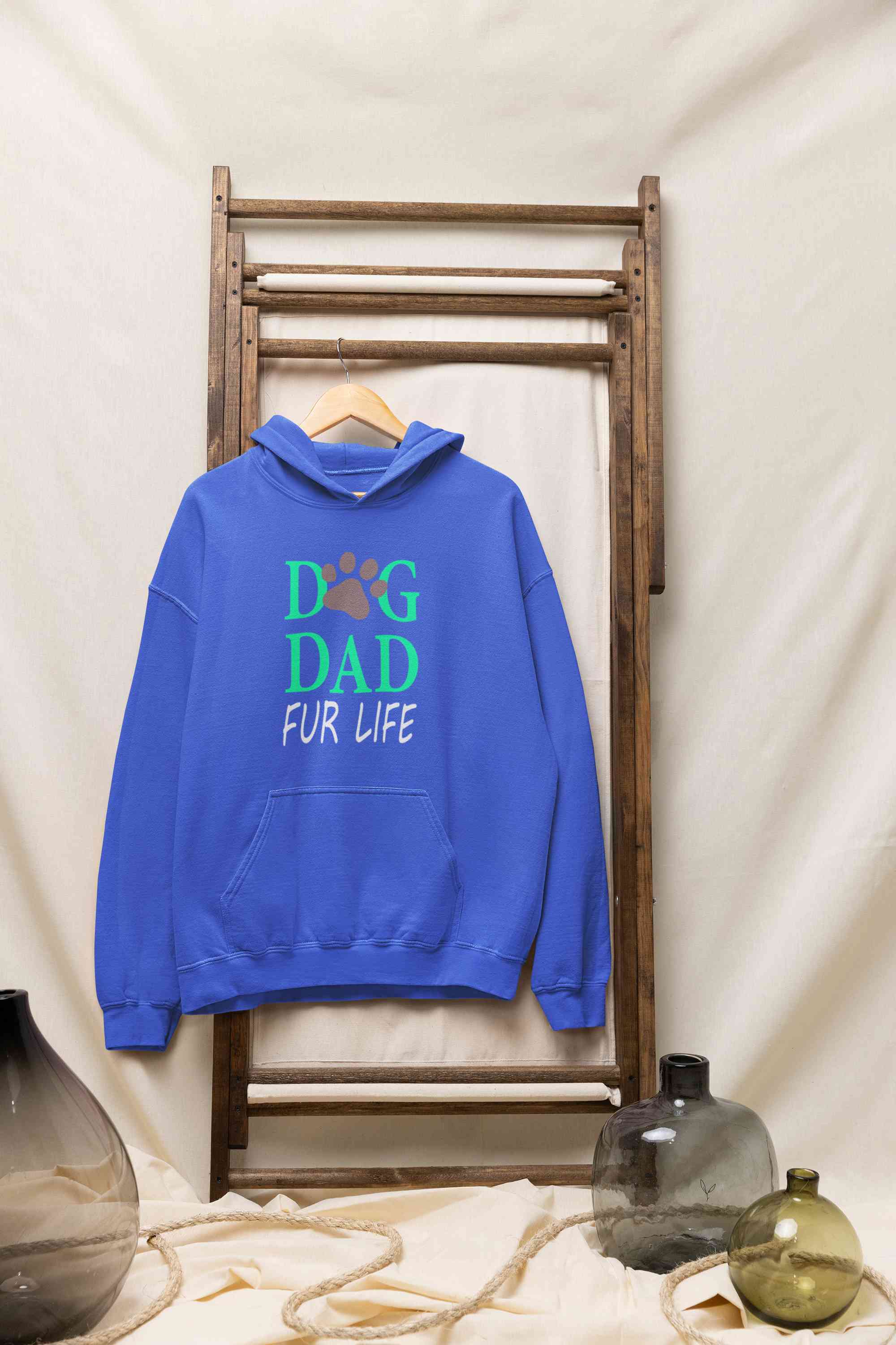 Dog Dad Men Hoodies-FunkyTeesClub