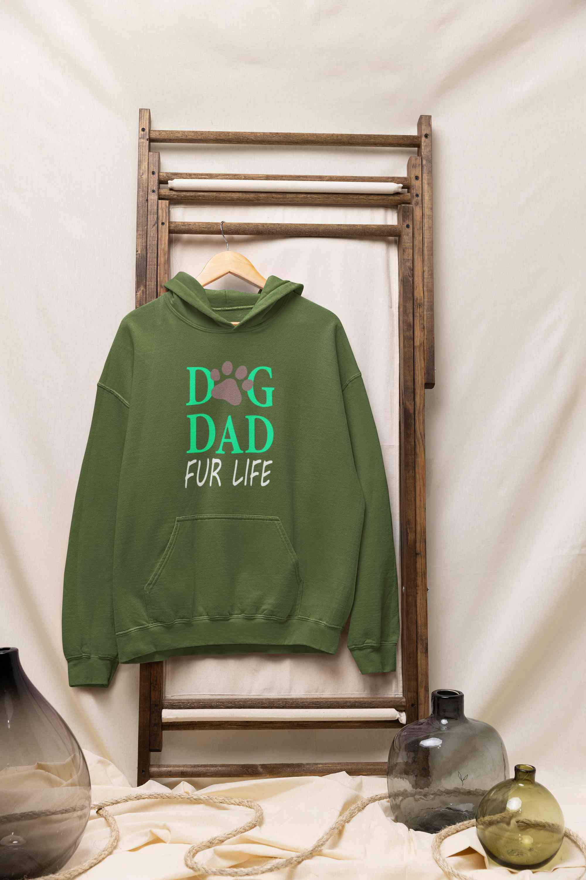 Dog Dad Men Hoodies-FunkyTeesClub