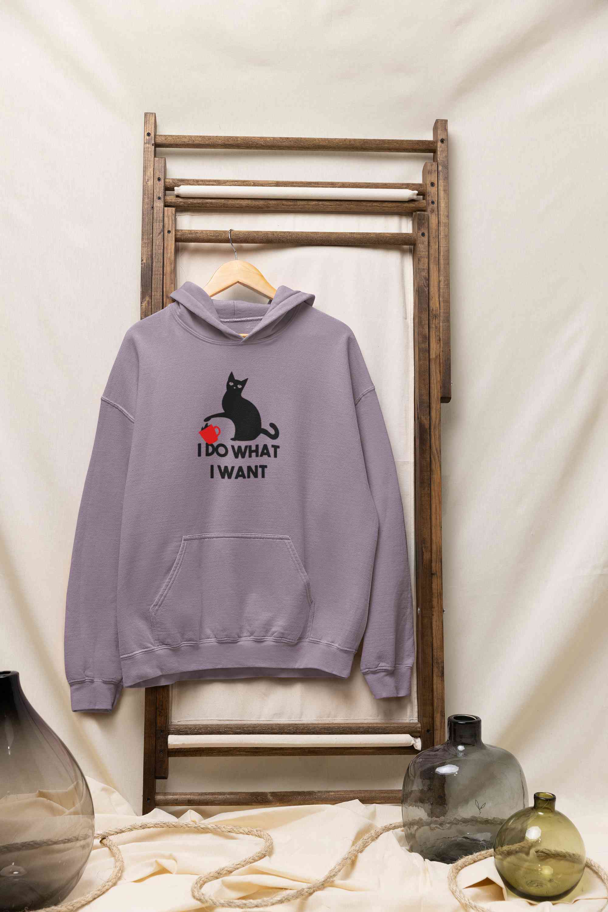 I Do What I Want Funny Graphics Quotes Hoodies for Women-FunkyTeesClub