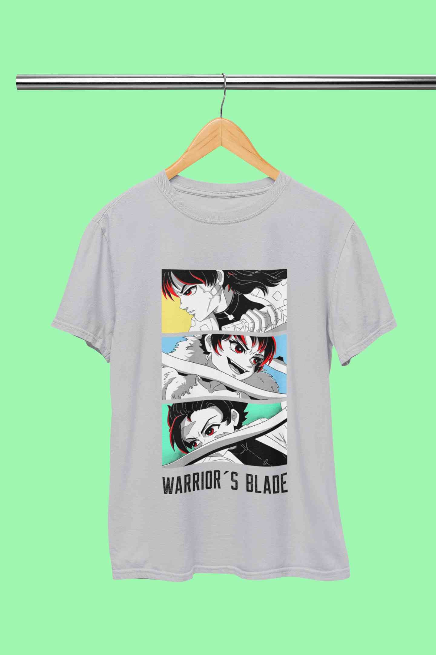 Anime Sequence Inspired By Demon Slayer Women Half Sleeves T-shirt- FunkyTeesClub