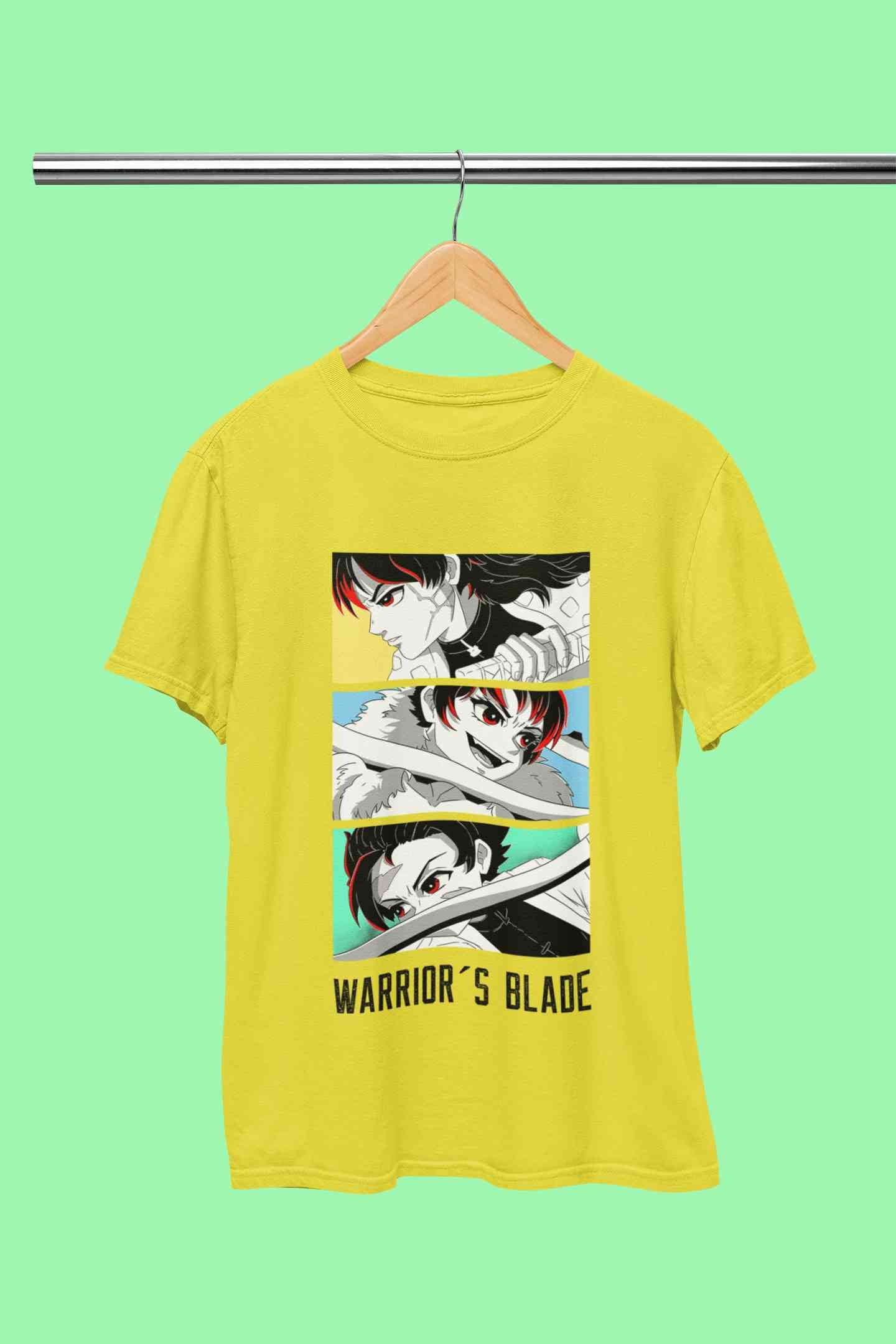 Anime Sequence Inspired By Demon Slayer Mens Half Sleeves T-shirt- FunkyTeesClub
