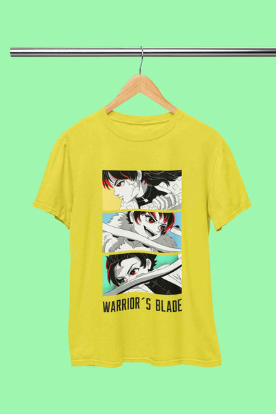 Anime Sequence Inspired By Demon Slayer Mens Half Sleeves T-shirt- FunkyTeesClub