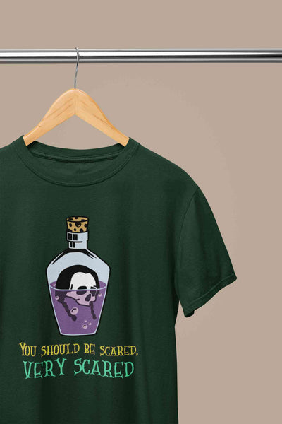 Theme Inspired By Wednesday Mens Half Sleeves T-shirt- FunkyTeesClub