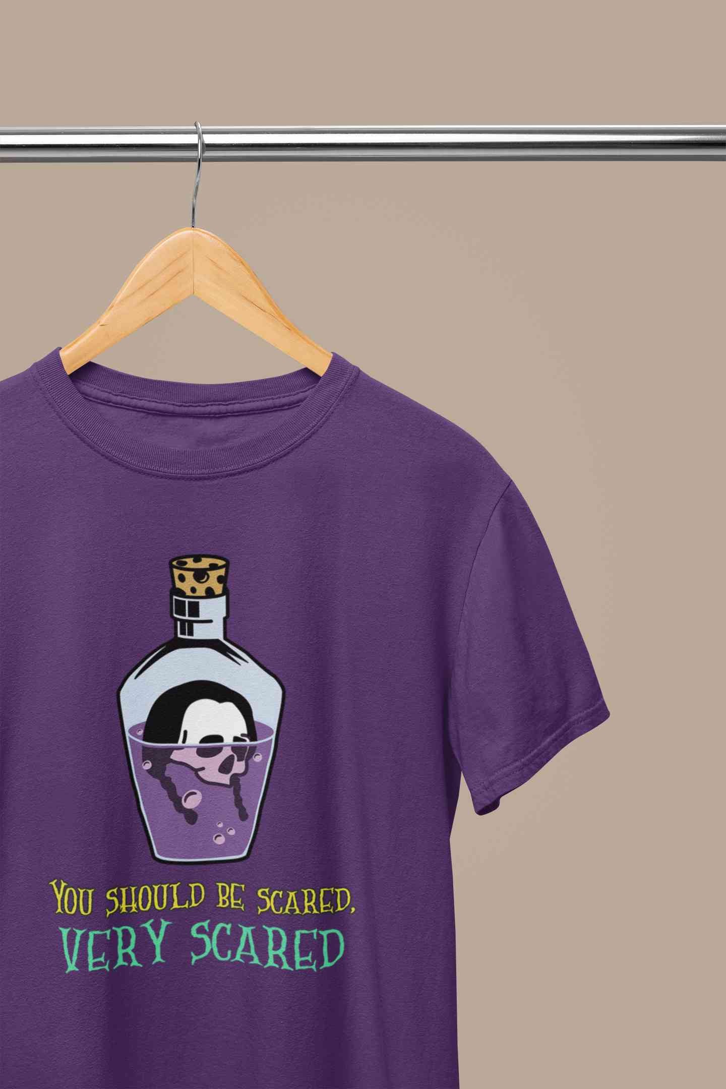 Theme Inspired By Wednesday Mens Half Sleeves T-shirt- FunkyTeesClub