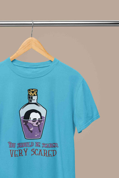 Theme Inspired By Wednesday Mens Half Sleeves T-shirt- FunkyTeesClub