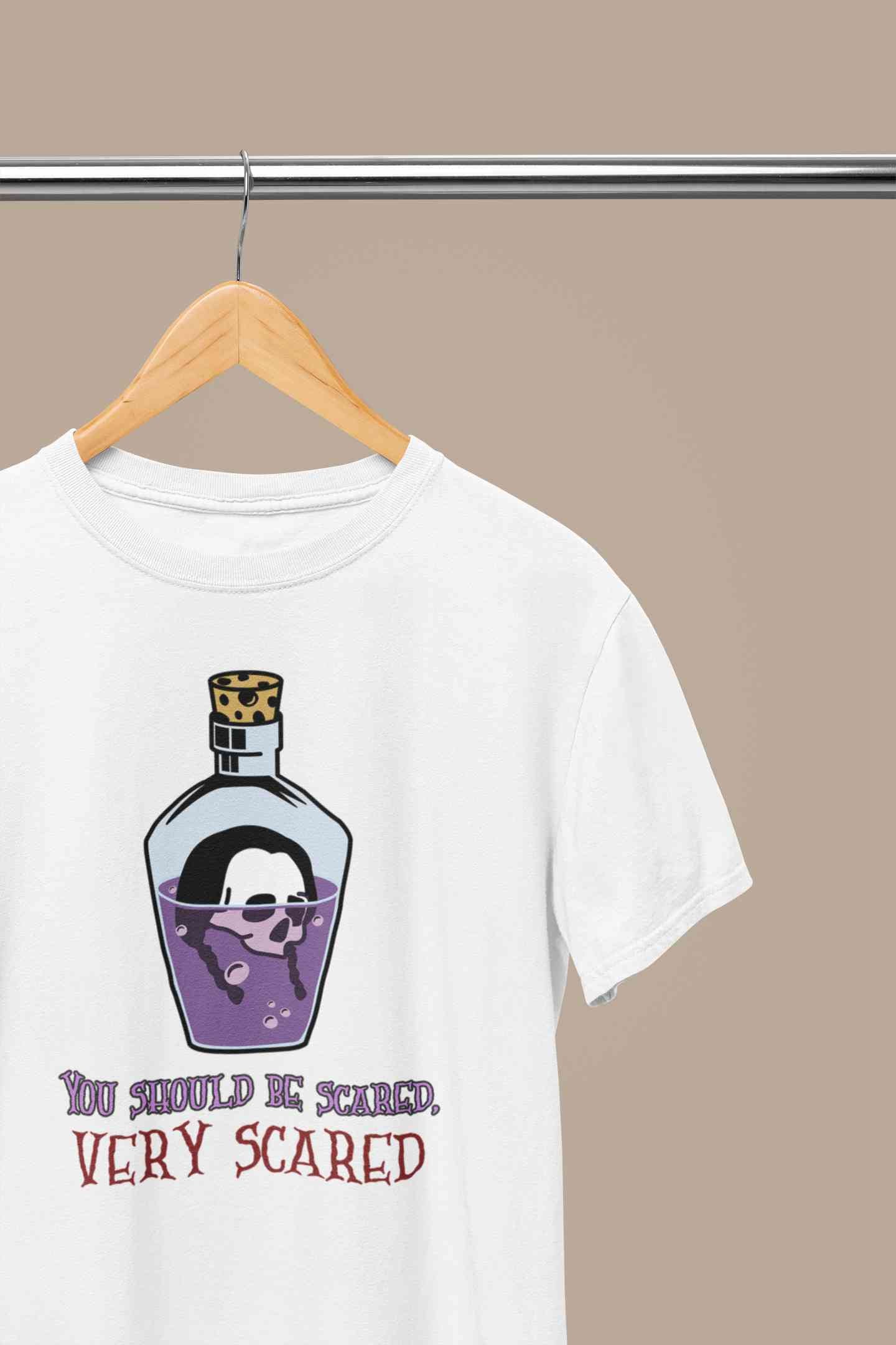 Theme Inspired By Wednesday Mens Half Sleeves T-shirt- FunkyTeesClub