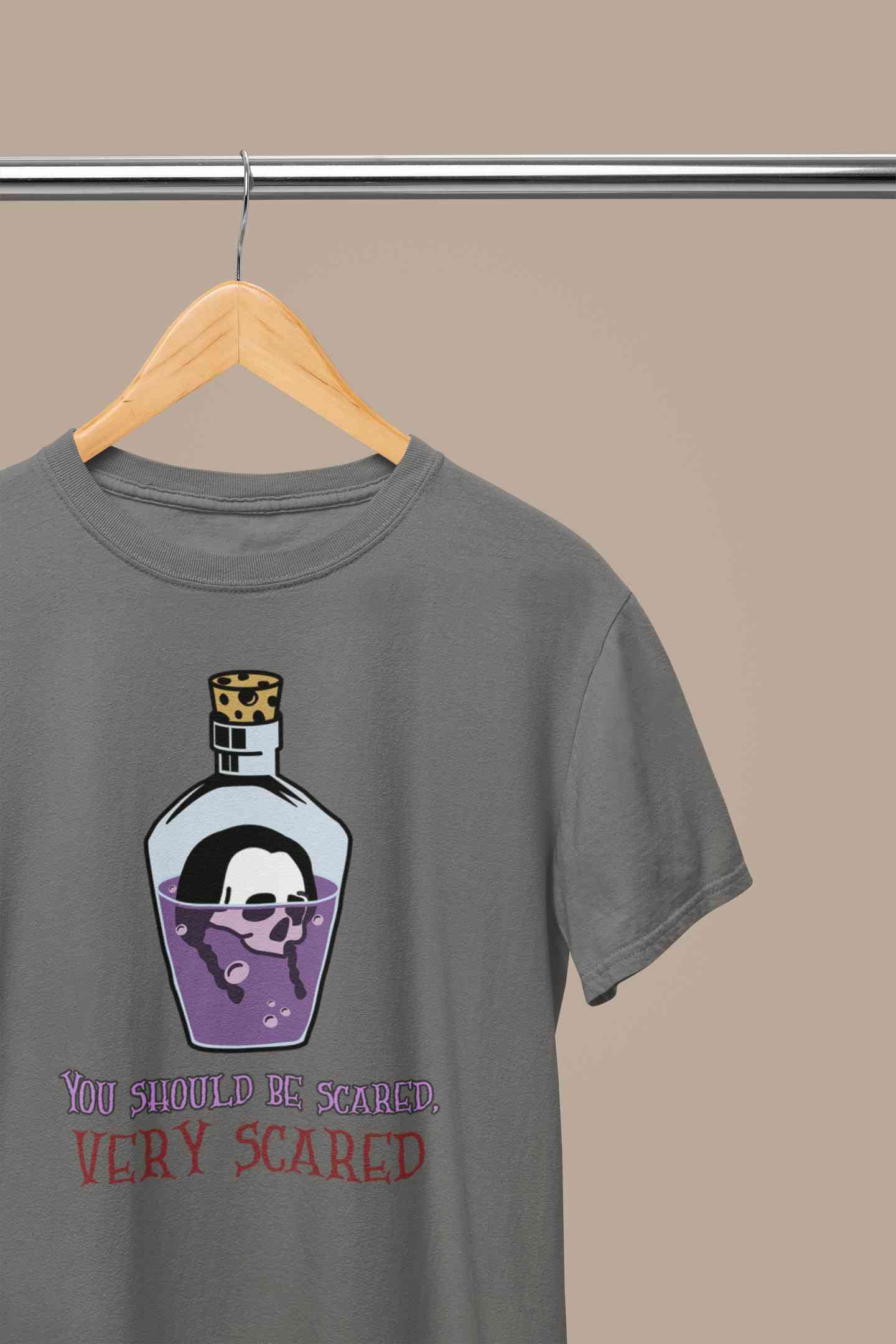 Theme Inspired By Wednesday Mens Half Sleeves T-shirt- FunkyTeesClub