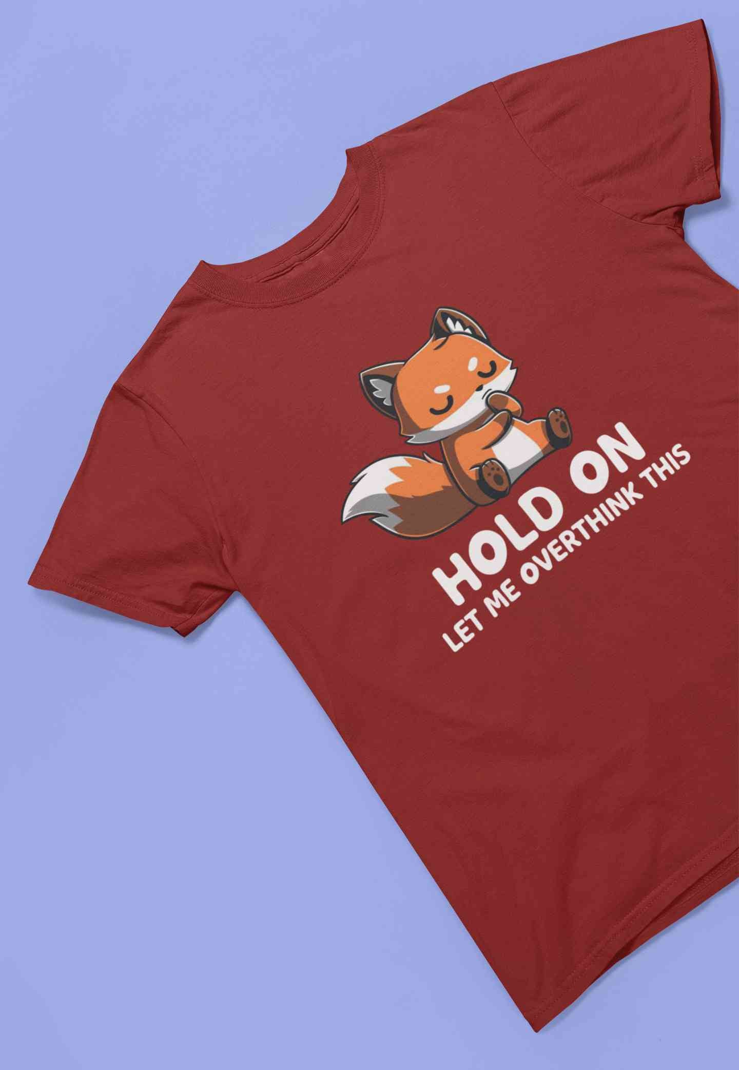 Wise Fox Funny Graphic Women Half Sleeves T-shirt- FunkyTeesClub