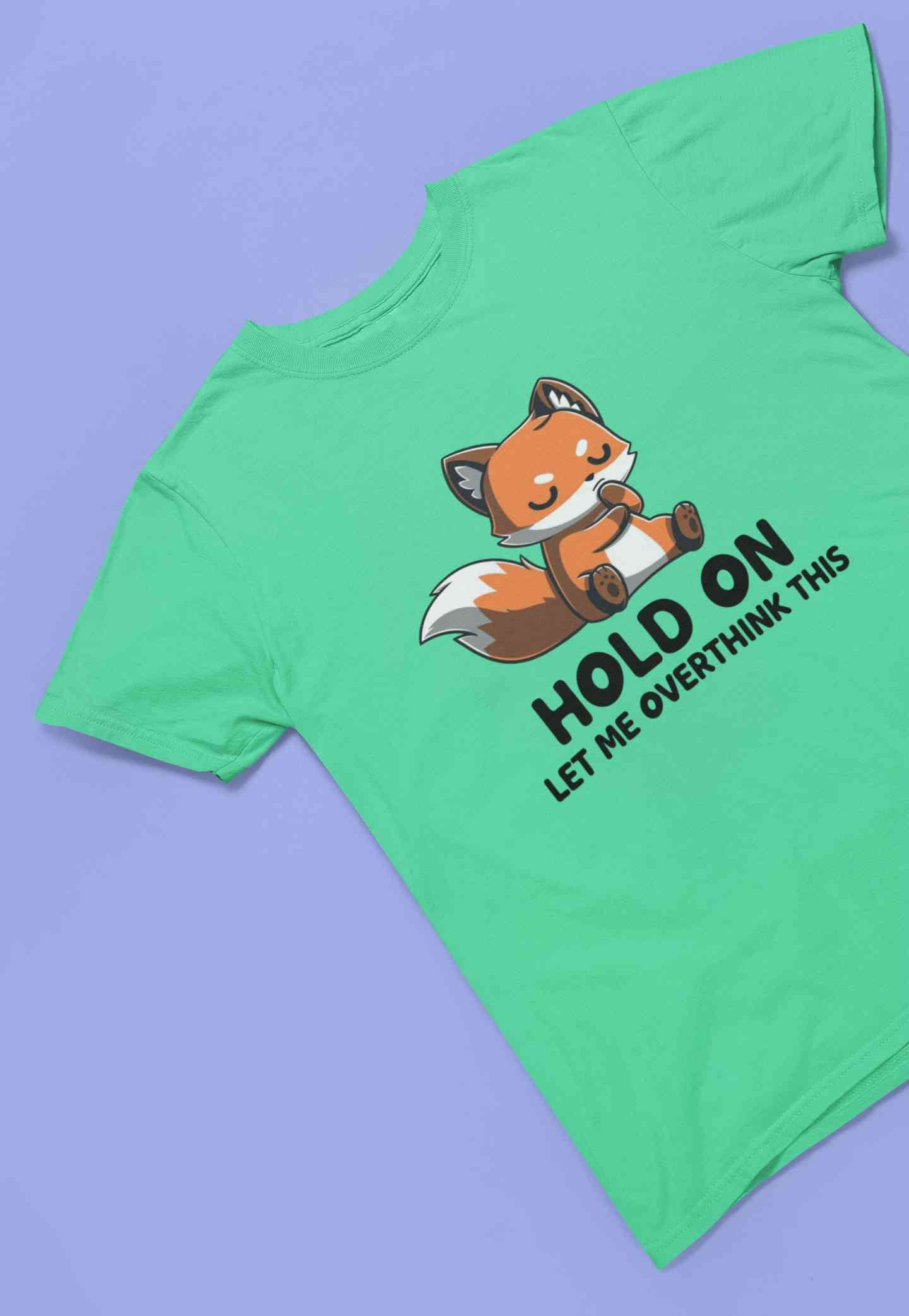 Wise Fox Funny Graphic Women Half Sleeves T-shirt- FunkyTeesClub