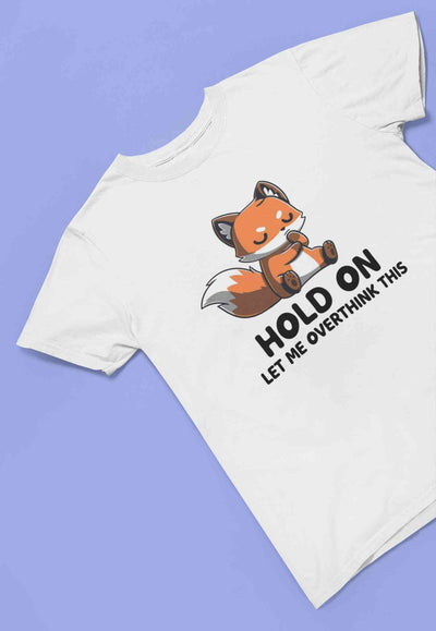 Wise Fox Funny Graphic Mens Half Sleeves T-shirt- FunkyTeesClub