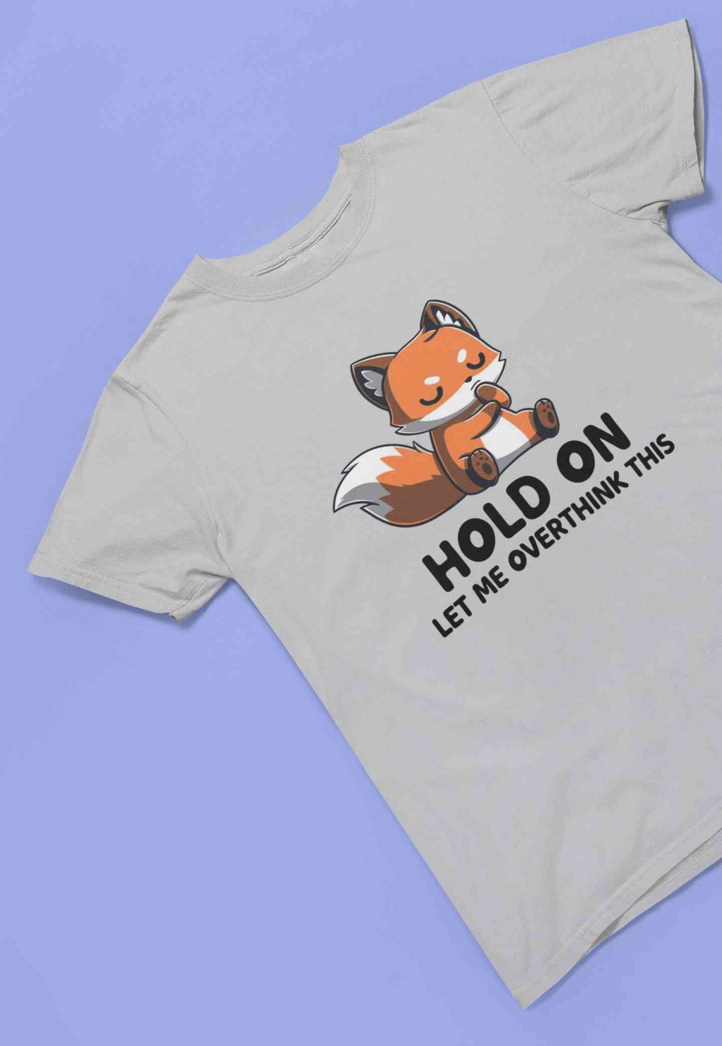 Wise Fox Funny Graphic Mens Half Sleeves T-shirt- FunkyTeesClub