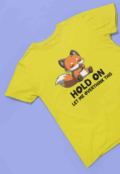 Wise Fox Funny Graphic Women Half Sleeves T-shirt- FunkyTeesClub