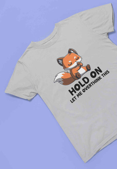 Wise Fox Funny Graphic Women Half Sleeves T-shirt- FunkyTeesClub