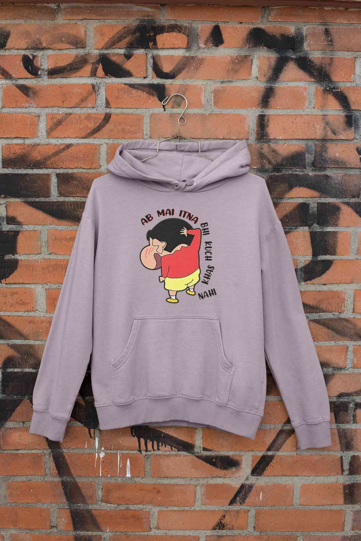 Ab Mai Itna Bhi Kuchh Khaas Nahi Cartoon Funny Memes Hoodies for Women-FunkyTeesClub
