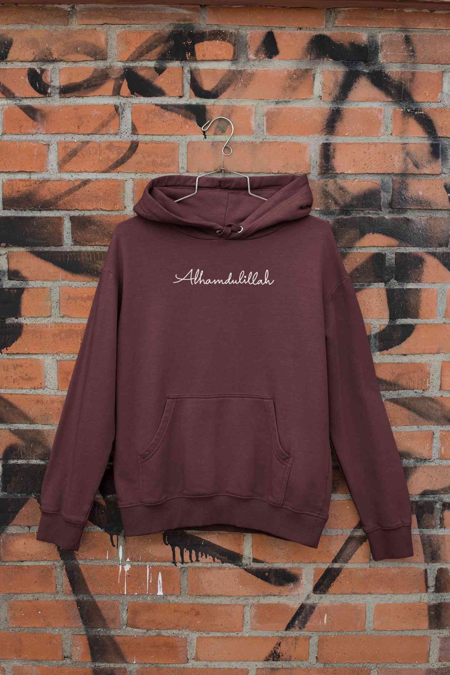 Alhamdulillah Hoodies for Women-FunkyTeesClub