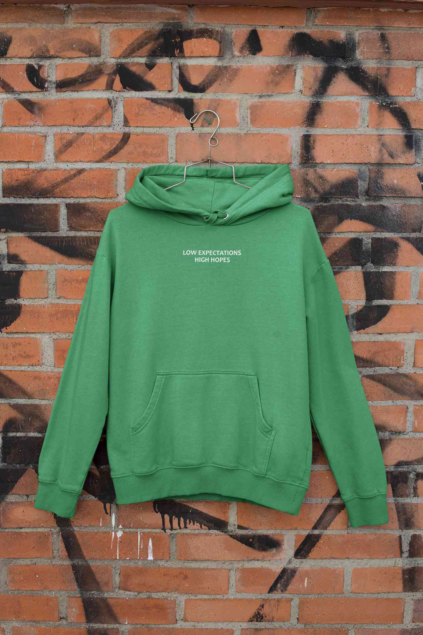 Low Expectations High Hopes Men Hoodies-FunkyTeesClub