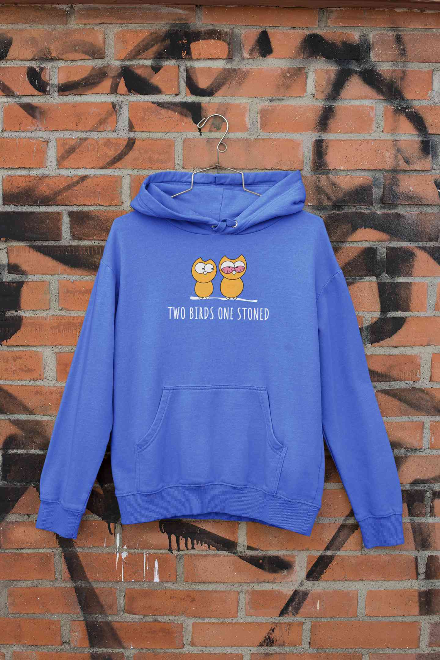Stoned Bird Minimals Hoodies for Women-FunkyTeesClub