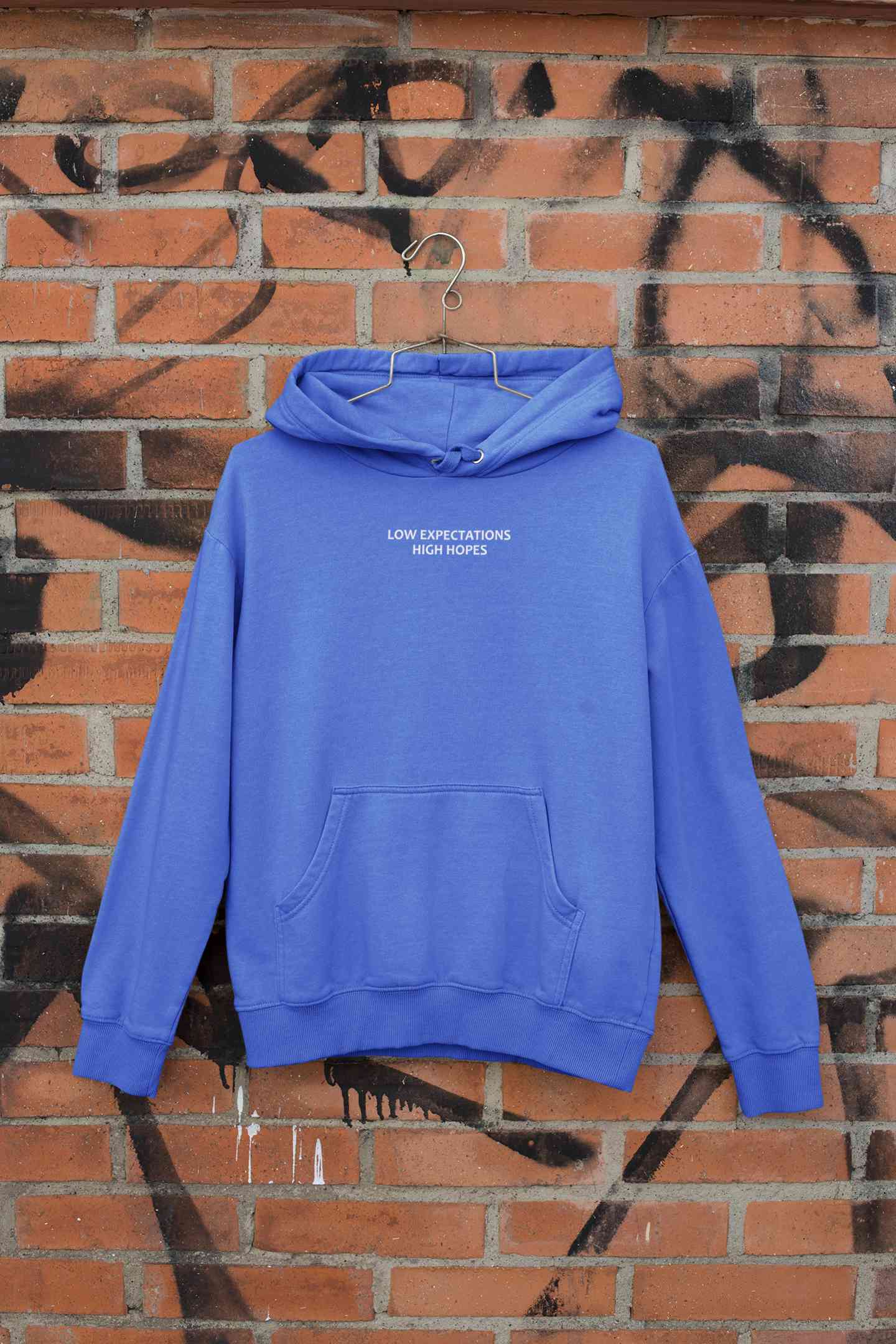 Low Expectations High Hopes Men Hoodies-FunkyTeesClub