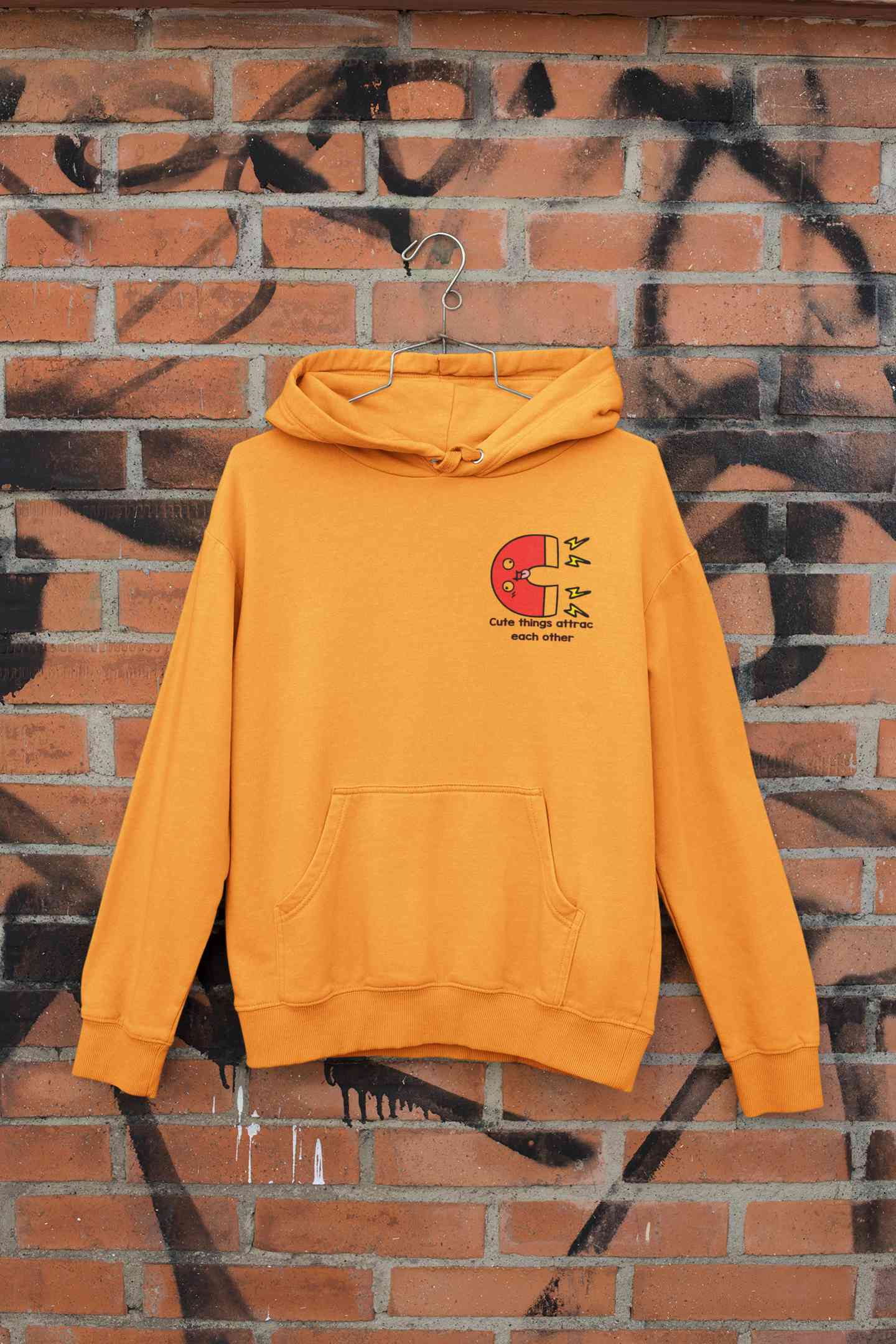 Cute Things Couples Lovey Dovey Hoodie-FunkyTeesClub