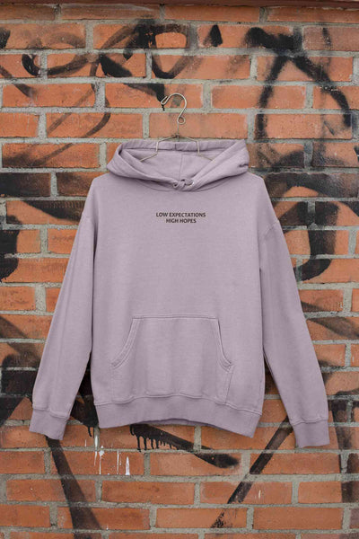 Low Expectations High Hopes Hoodies for Women-FunkyTeesClub