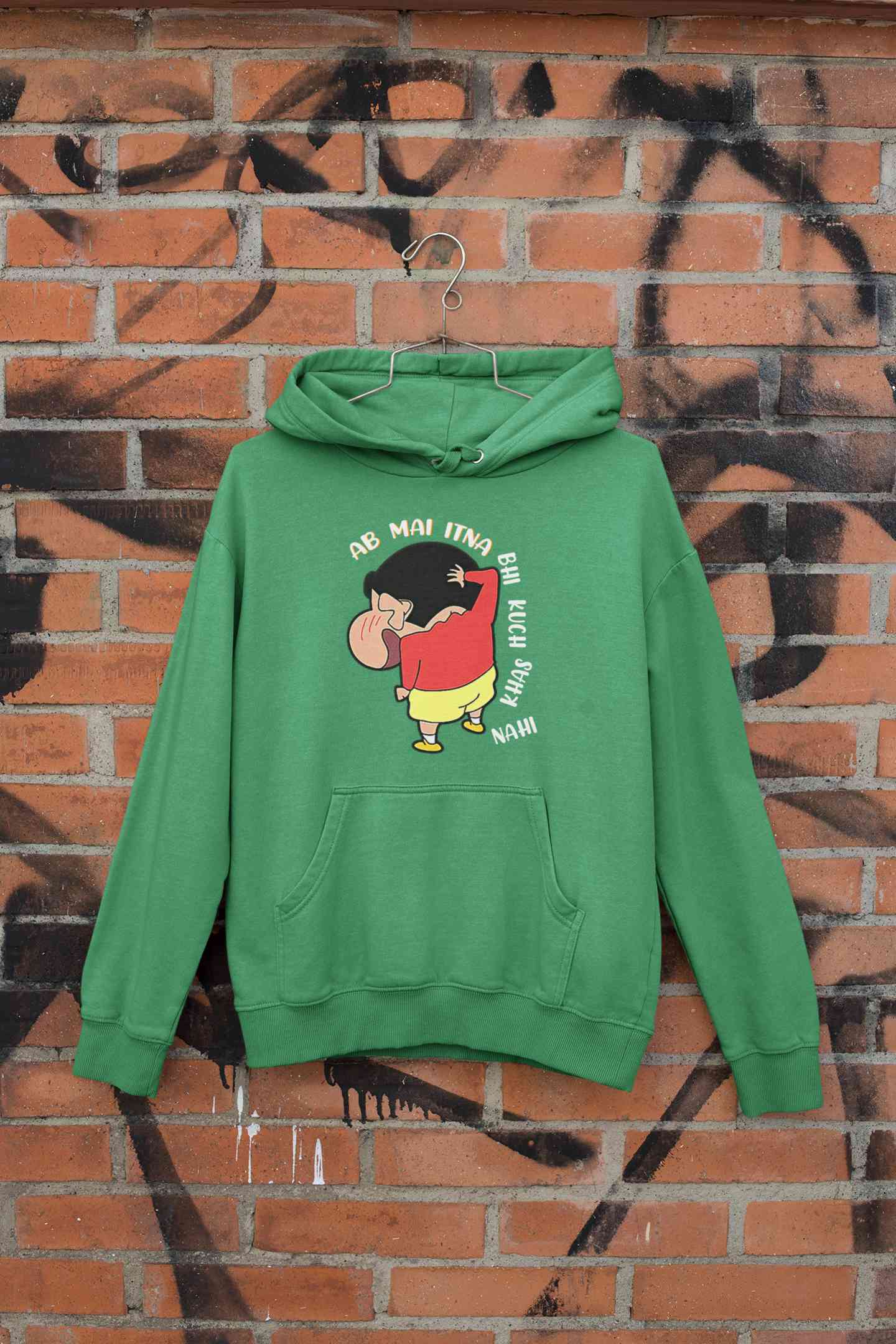 Ab Mai Itna Bhi Kuchh Khaas Nahi Cartoon Funny Memes Hoodies for Women-FunkyTeesClub