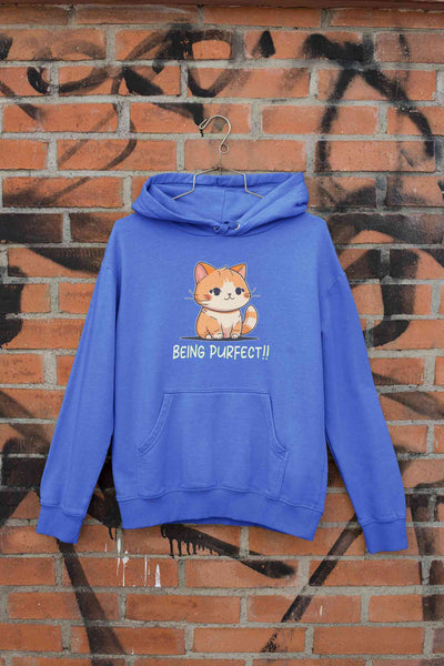 Being Purfect Men Hoodies-FunkyTeesClub
