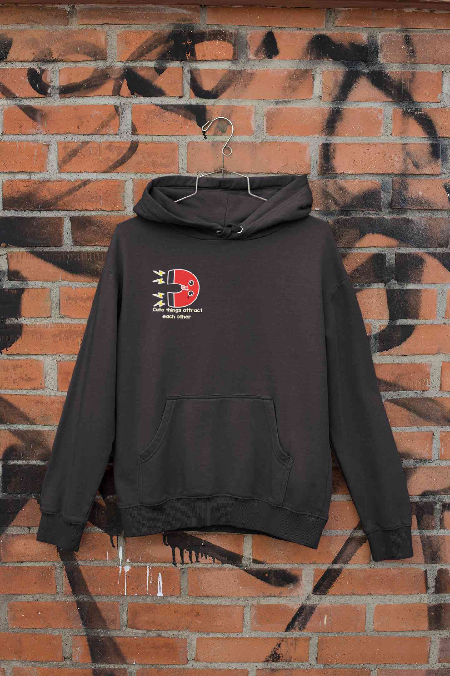Cute Things Couples Lovey Dovey Hoodie-FunkyTeesClub