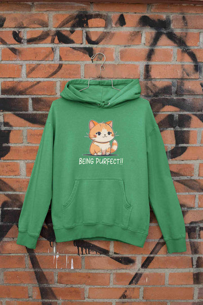 Being Purfect Men Hoodies-FunkyTeesClub