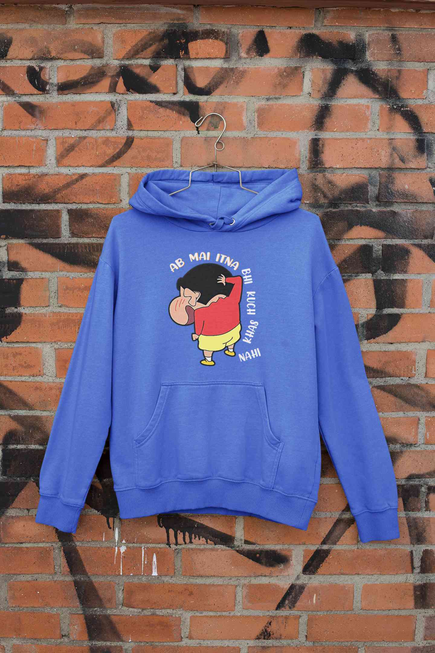 Ab Mai Itna Bhi Kuchh Khaas Nahi Cartoon Funny Memes Hoodies for Women-FunkyTeesClub