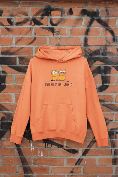Stoned Bird Minimals Hoodies for Women-FunkyTeesClub