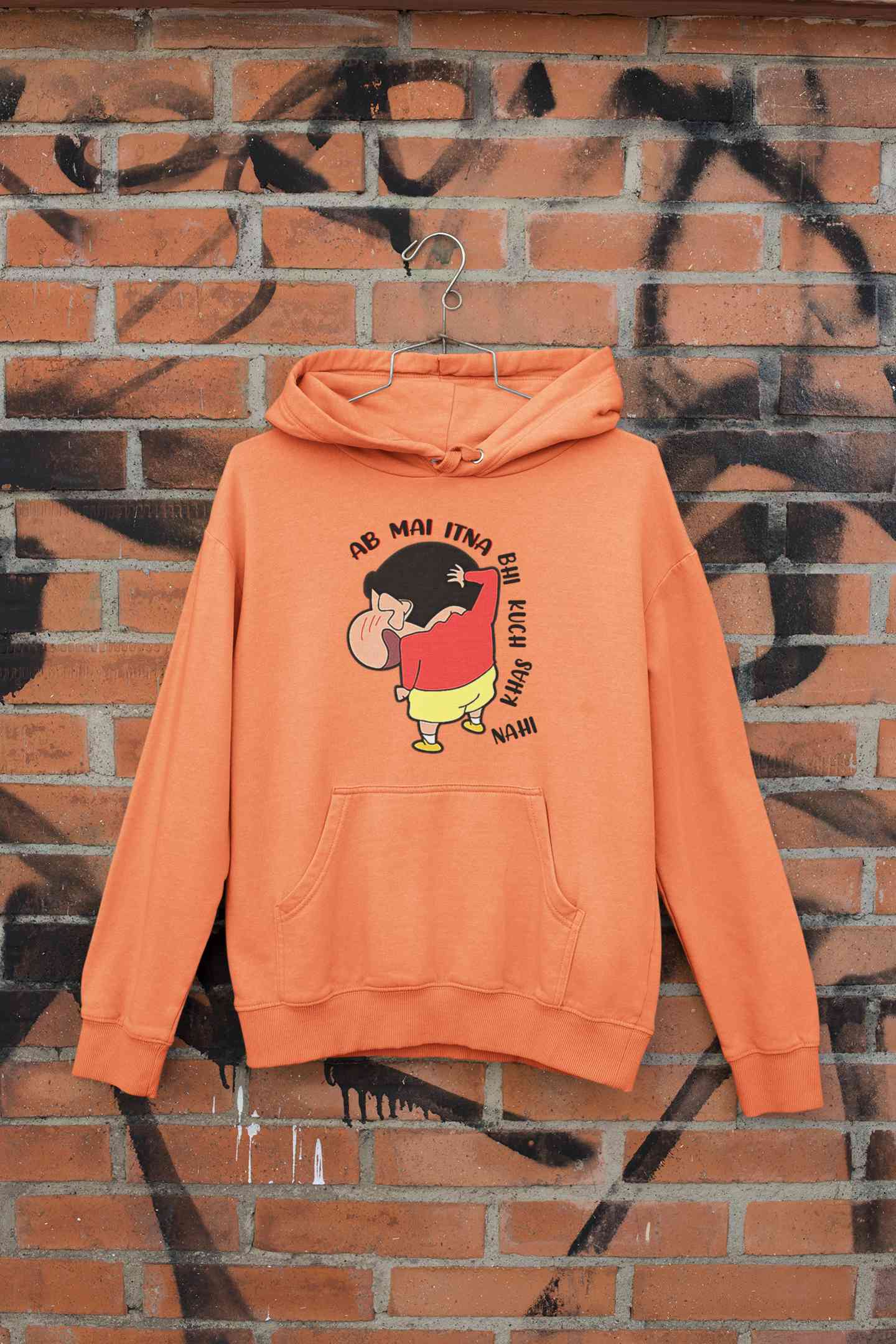 Ab Mai Itna Bhi Kuchh Khaas Nahi Cartoon Funny Memes Hoodies for Women-FunkyTeesClub