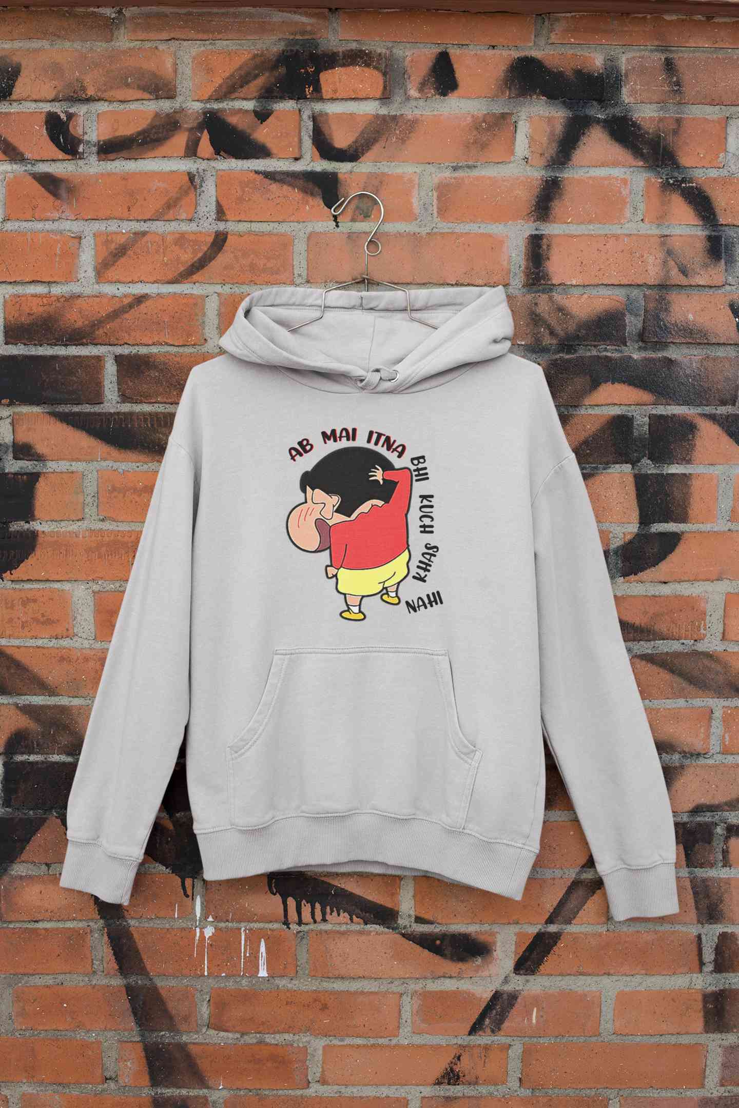 Ab Mai Itna Bhi Kuchh Khaas Nahi Cartoon Funny Memes Hoodies for Women-FunkyTeesClub