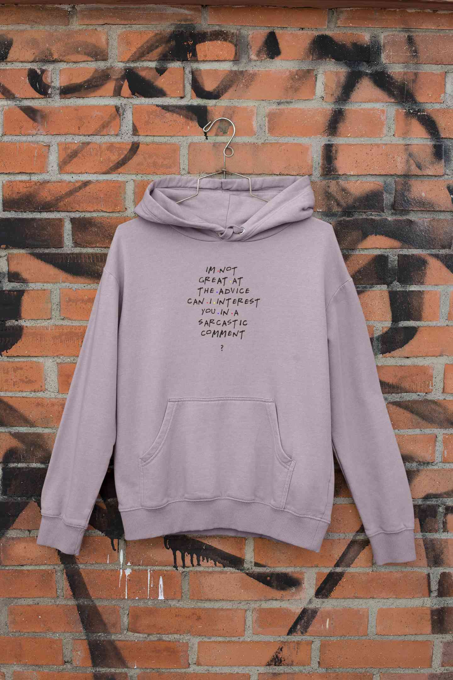 F.R.I.E.N.D.S Sarcastic Comment Chandler Quotes Hoodies for Women-FunkyTeesClub