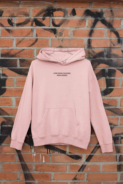 Low Expectations High Hopes Hoodies for Women-FunkyTeesClub