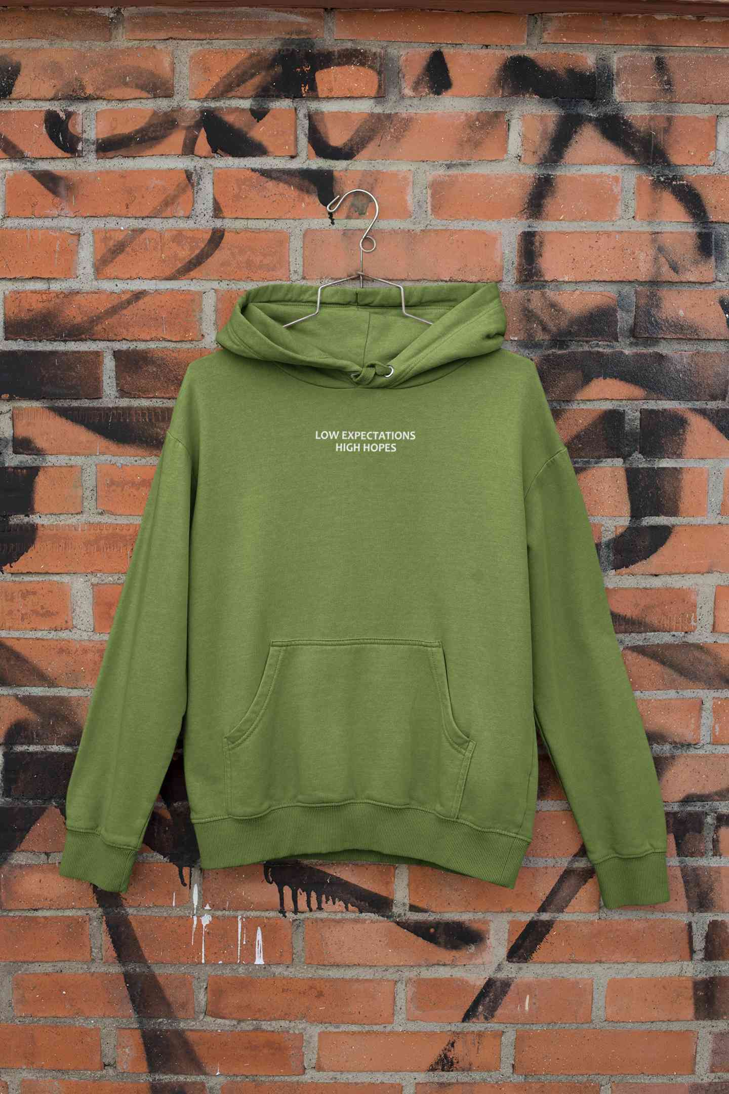 Low Expectations High Hopes Hoodies for Women-FunkyTeesClub