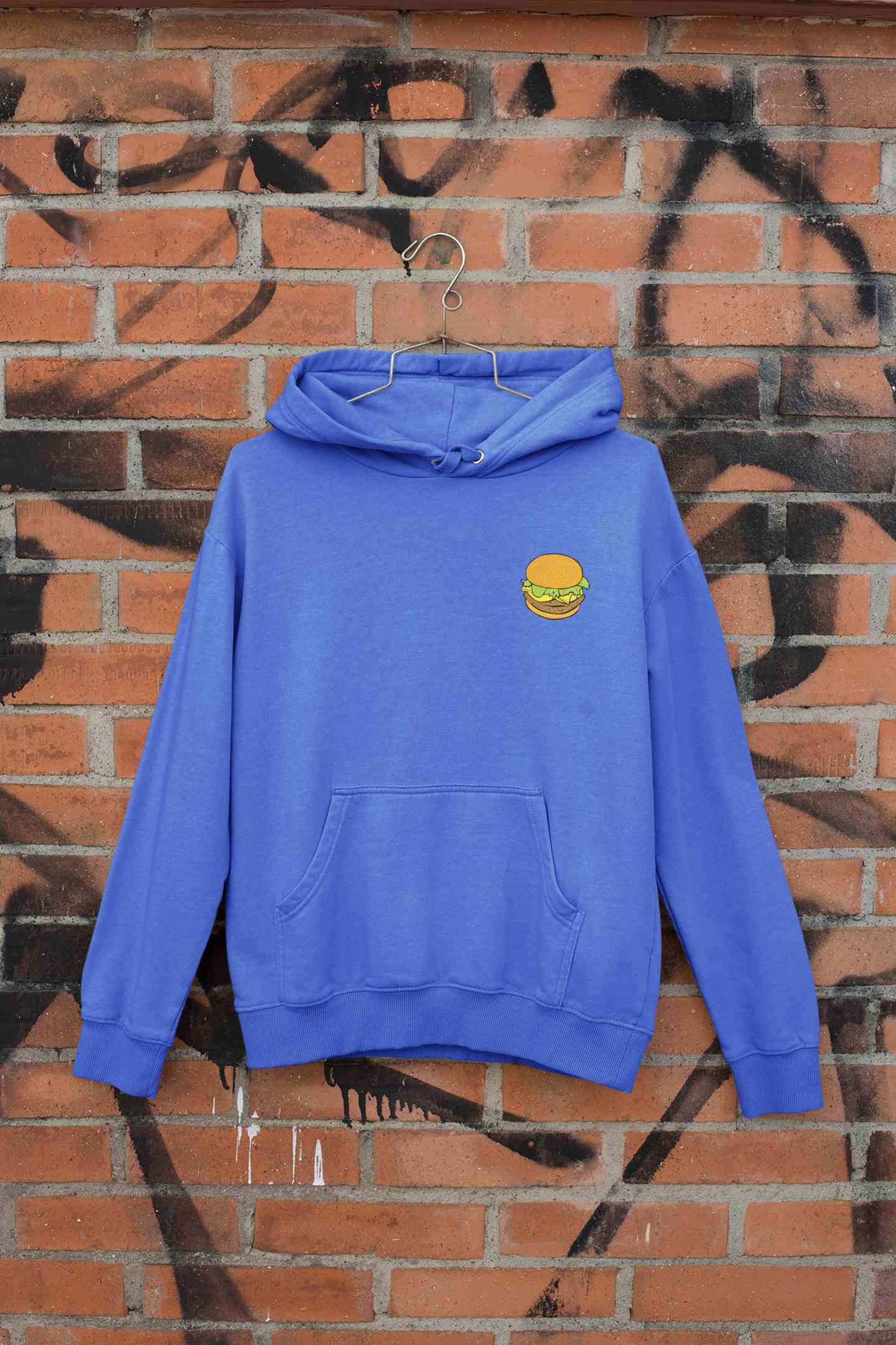 Burger Men Hoodies-FunkyTeesClub