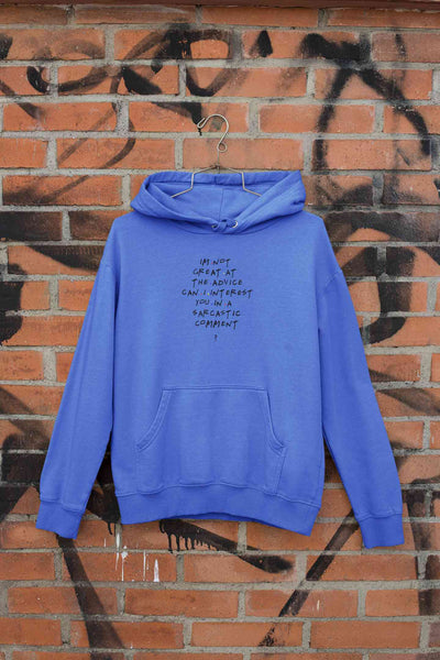 F.R.I.E.N.D.S Sarcastic Comment Chandler Quotes Hoodies for Women-FunkyTeesClub