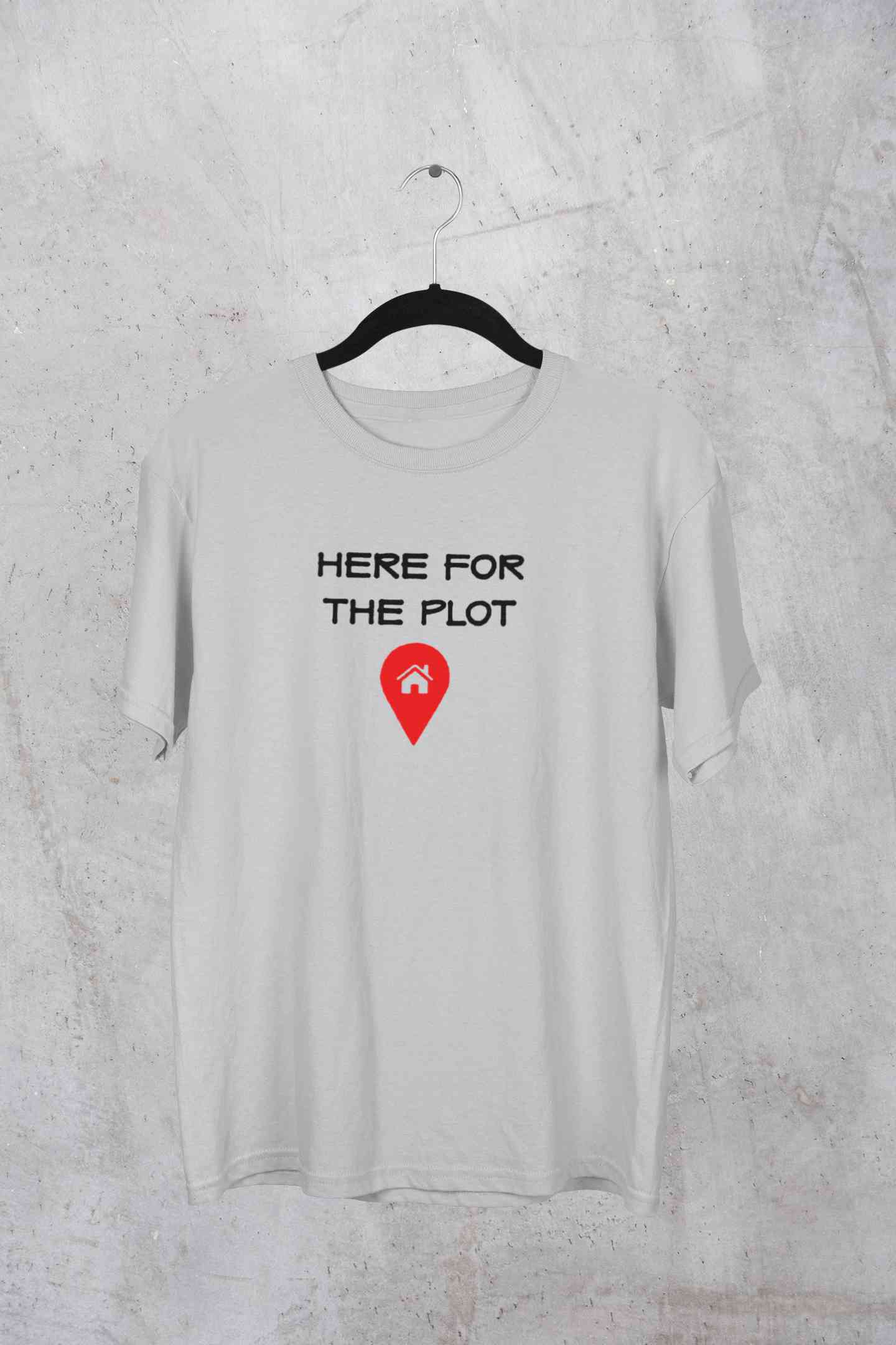For The Plot Women Half Sleeves T-shirt- FunkyTeesClub