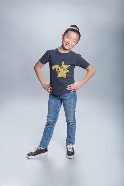 Cute Cartoon Half Sleeves T-Shirt For Girls -FunkyTeesClub