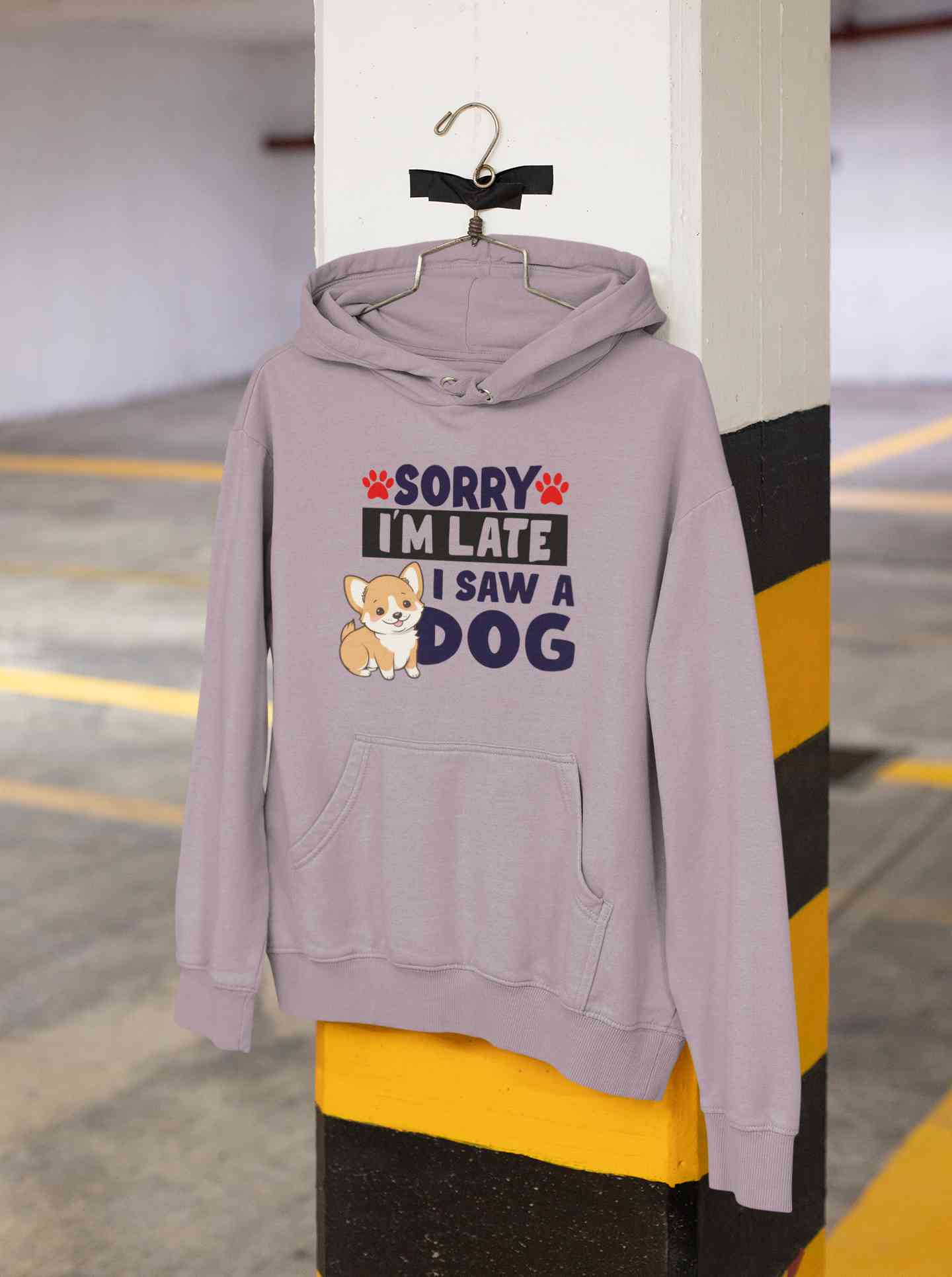 Saw A Dog Hoodies for Women-FunkyTeesClub