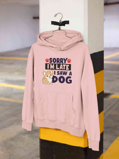 Saw A Dog Hoodies for Women-FunkyTeesClub