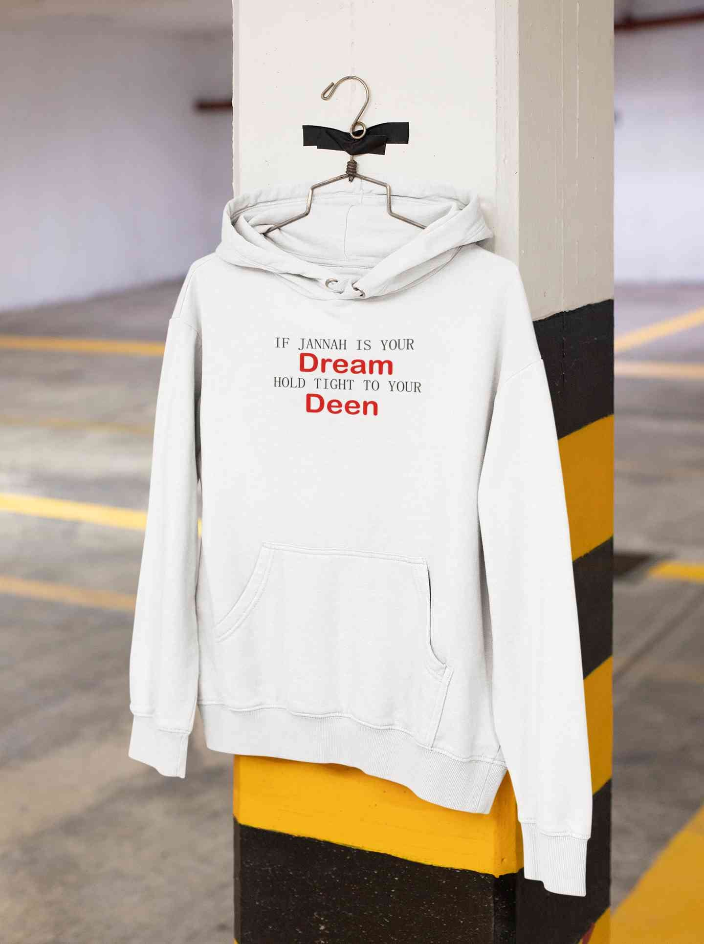 Islam Is My Deen Jannah Is My Dream Hoodies for Women-FunkyTeesClub