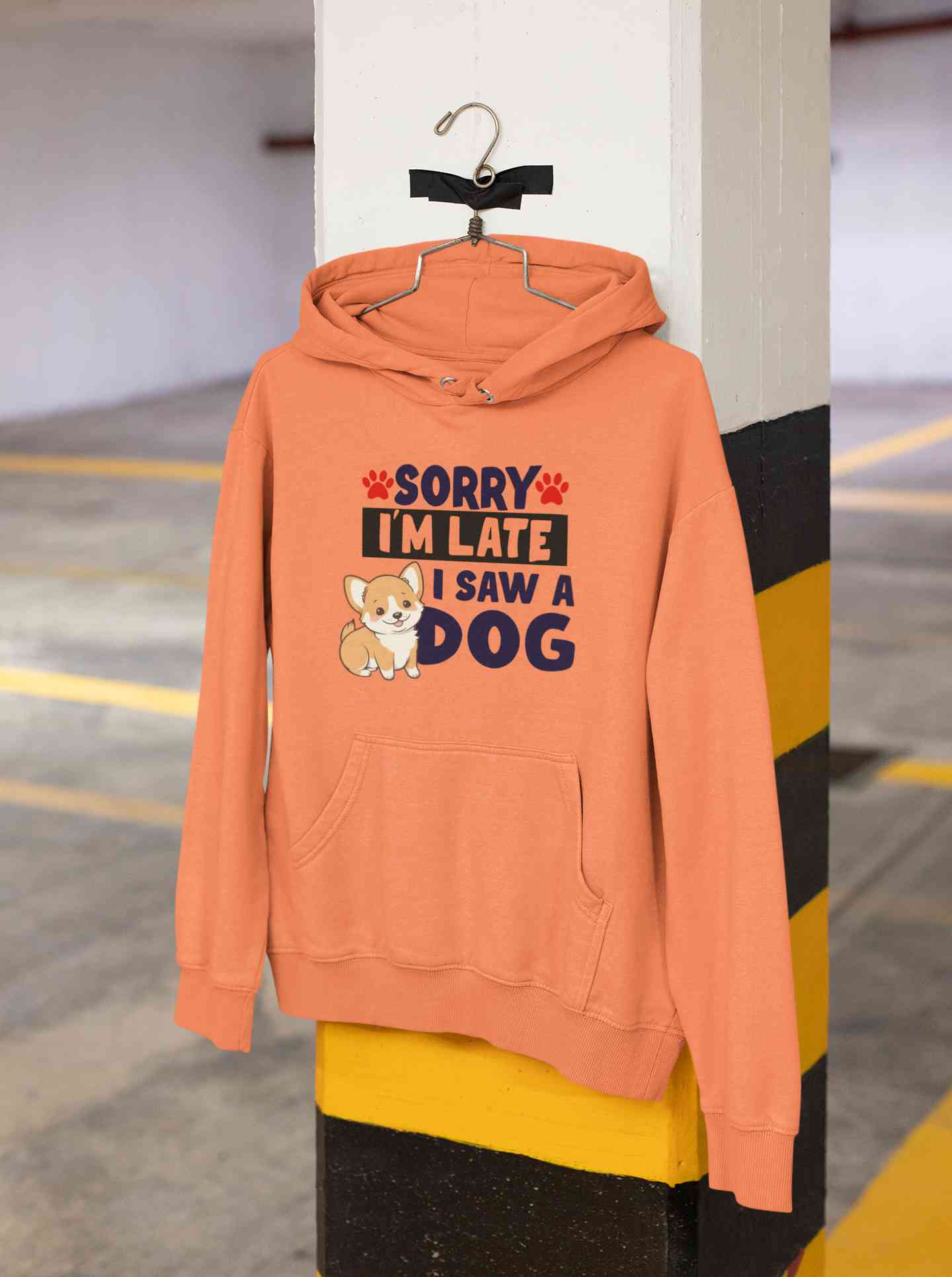 Saw A Dog Hoodies for Women-FunkyTeesClub
