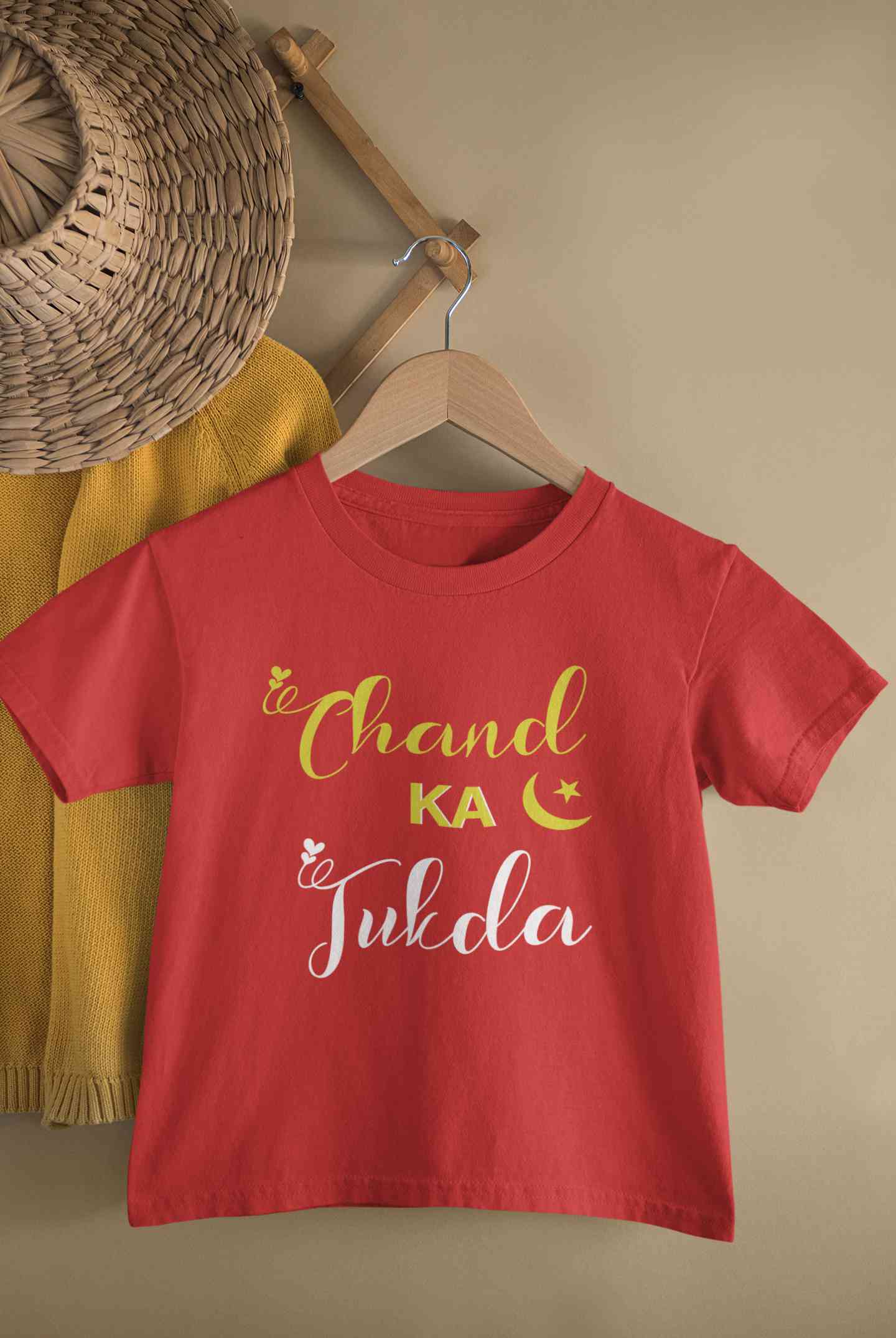 Chand Ka Tukda Eid Half Sleeves T-Shirt for Boy-FunkyTeesClub