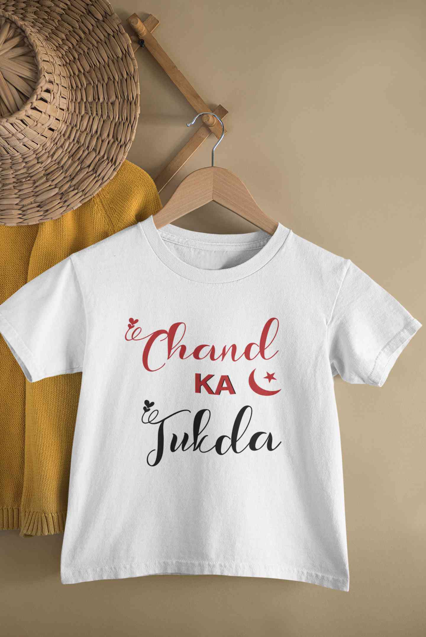 Chand Ka Tukda Eid Half Sleeves T-Shirt for Boy-FunkyTeesClub