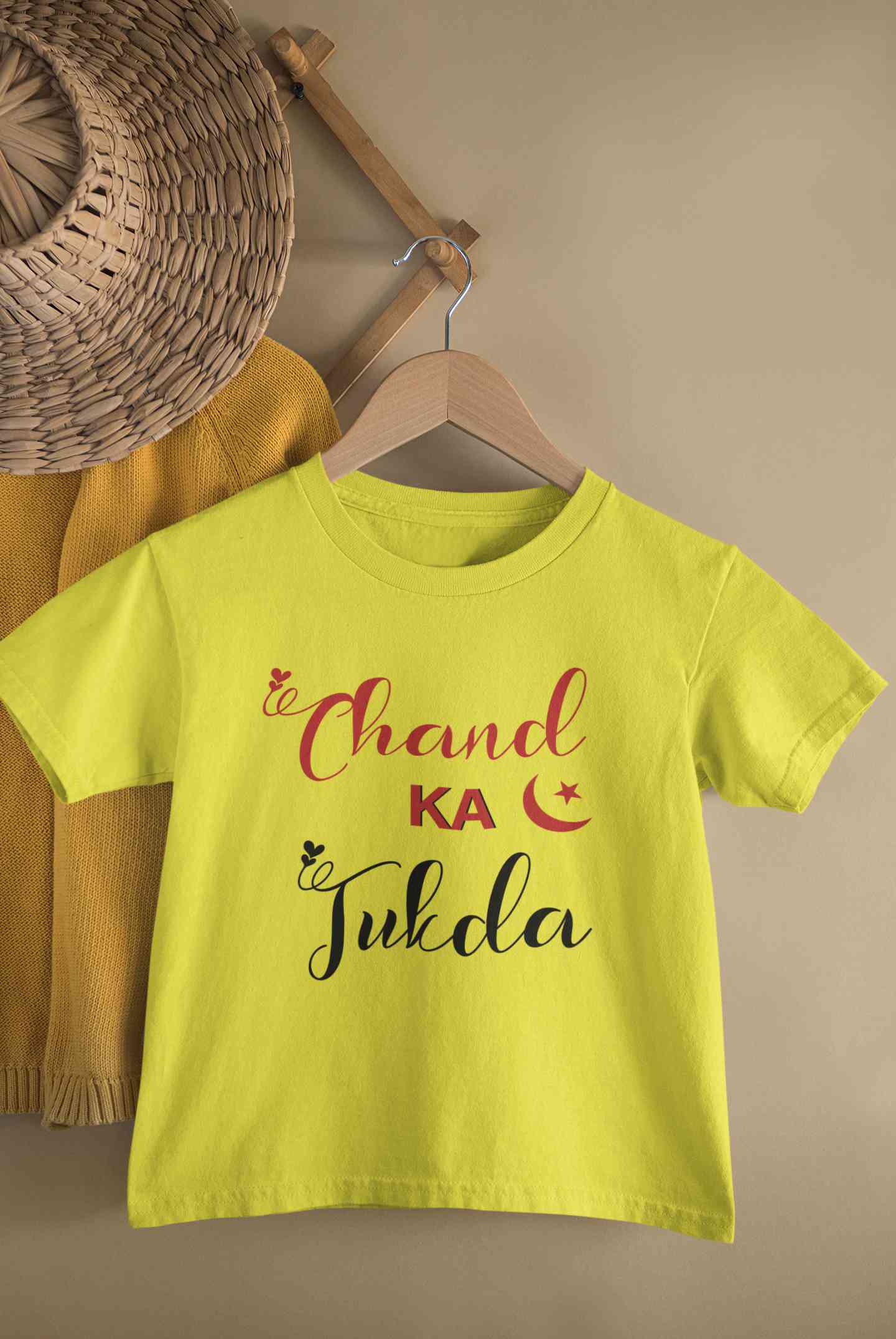 Chand Ka Tukda Eid Half Sleeves T-Shirt for Boy-FunkyTeesClub