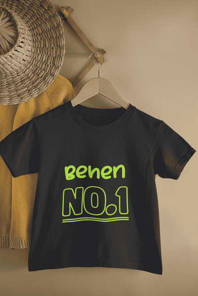 Behen No.1 Rakshabandhan Half Sleeves T-Shirt for Boys -FunkyTeesClub